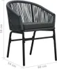 vidaXL 3-częściowy zestaw bistro z poduszkami rattan PVC Podgląd zdjęcia produktu 11