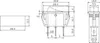 12V 25A 3 Pin Wippschalter Auto KFZ Wippschalter Blau, Produktbild-Vorschau 2