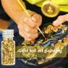 10 Flasche Blattgold Essbar, Dessert Goldfolie Flocken Produktbild-Vorschau 4