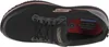 A top-down view of a black Skechers sneaker with rose gold accents. Produktbild-Vorschau