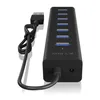 RaidSonic ICY BOX IB-HUB1700-U3 7 Port USB 3.0 Hub Produktbild-Vorschau 4