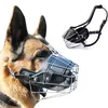 Metall Maulkorb Hunde Maulkörbe Ledermaulkorb für Groß Produktbild-Vorschau 1