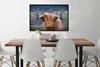 MuchoWow® Gerahmtes Poster Schottischer Highlander - Produktbild-Vorschau 2