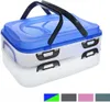 picknickbox mit Griffen, 2 Etagen, 40x30x18cm PH mix colors Produktbild-Vorschau 6