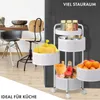 Vozík Floordirekt Henry metal white - kuchyňský vozík s 5 Náhled obrázku produktu 7