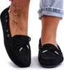 Damen Wildleder Mokassins Schwarz Si Passione 37 Produktbild-Vorschau 1