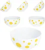 Pula żółte kropki 6x miska na płatki Ø14cm 400ml porcelana Podgląd zdjęcia produktu 1