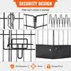 A collage of close-up images showcasing the security features of a pet playpen. Anteprima dell’immagine prodotto