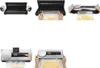 Collage of images showing the operation of a vacuum sealer. Anteprima dell’immagine prodotto