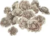 Zedernzapfen Rosenform 4-6cm Weiß/Natur 50 St., 50 Stück Produktbild-Vorschau 4