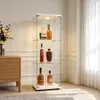 Vitrine INONEFT en verre avec 3 niveaux, armoire vitrine Voir les images du produit 3
