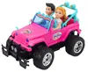 Ferngesteuertes RC-Geländeauto mit Puppen, rosa, Maßstab Produktbild-Vorschau 2