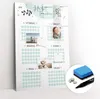 Magnetische Wandtafel - Schwarzer Marker + Schwamm + Produktbild-Vorschau 1
