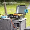 Skandika Plancha Grill Palo 3-Brenner Plus| Gasplancha Produktbild-Vorschau 2
