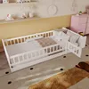 Kinderbett mit Lattenrost und Zaun (90x200 cm) Produktbild-Vorschau 4