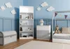 Topeshop M3 FR BLUE, Blau, Weiß, 3 Schublade(n), Produktbild-Vorschau 5