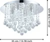 Eglo BAD Deckenleuchte steel, chrome / crystal, clear Produktbild-Vorschau 5