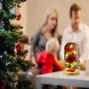 Rosen Schönheits im Glas, LED-Lichter, künstliche Blumen, Produktbild-Vorschau 6