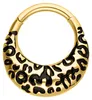 Wildcat Piercingringe - Chunky Leopard Septum Clicker  aus Produktbild-Vorschau 1