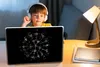 MuchoWow® Laptop Aufkleber Sticker Cover Blume - Lila - Produktbild-Vorschau 3