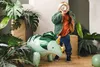 Folienballon Dinosaurier Triceratops 93x49cm Grün Produktbild-Vorschau 3
