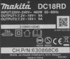 A label with product specifications and certifications. Anteprima dell’immagine prodotto