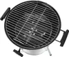 A top-down view of a black charcoal kettle grill. Produktbild-Vorschau