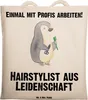 Mr. & Mrs. Panda Beutel Hairstylist Leidenschaft - Produktbild-Vorschau 1