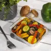 KURTT - 100 Stück Aluschalen mit Deckel 450L - Menüschale - Produktbild-Vorschau 2