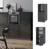 Herdumbauschrank Vicco R-Line Anthrazit Landhaus 60 cm, Produktbild-Vorschau 3