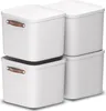 Rotho 4er-Set Aufbewahrungsbox 40L Maloja - Kunststoffbox Produktbild-Vorschau 1
