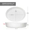 Trianon Auflaufform oval groß 3L aus Glas 37x28,5x8,5cm Produktbild-Vorschau 6