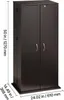 Armoire à DVD SucceBuy avec 24 compartiments, armoire de Voir les images du produit 8