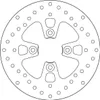 BREMBO Serie Oro Bremsscheibe für YAMAHA MOTORCYCLES TEOS Produktbild-Vorschau 1