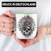 Trendation - Totenkopf Tasse Kaffee Frauen Mädchen Männer Produktbild-Vorschau 2