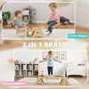 Balanceboard & Wippe für Kinder, Holz, 133 x 38 x 24 cm Produktbild-Vorschau 4