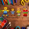Malplay Pädagogisches Verkleidungsrätsel "Teddybär Anziehen Produktbild-Vorschau 3