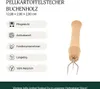 Pellkartoffelstecher, ohne Hülse aus Holz 12 cm Produktbild-Vorschau 6