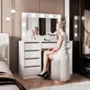 Idohome Schminktisch BELLA II, Kosmetiktisch mit Spiegel Produktbild-Vorschau 5