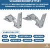 easyPART passend für 10090992 De Dietrich Türscharnier Set Produktbild-Vorschau 5