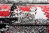 Tapiso Teppich MAYA Modern Schwarz Grau Rot Schlafzimmer  Produktbild-Vorschau 4