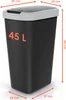 Poubelle COMPACTA Q - 45 litres / noir - gris - Poubelle Voir les images du produit 2