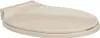 vidaXL Toilettensitz mit Absenkautomatik Aprikose Oval Produktbild-Vorschau 8