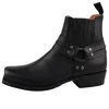 Sendra Boots Herren Biker Stiefelette 13824 Schwarz Produktbild-Vorschau 3
