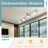 ZMH LED Deckenstrahler 4 Flammig Wohnzimmer Deckenleuchte Produktbild-Vorschau 7