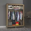 Intirilife Faltschrank 108x170x45 cm in CRÈME BEIGE - mit Produktbild-Vorschau 7