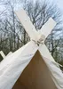 Wikingerzelt, 3 x 2.7 x 2 m, 350 gsm, naturfarben Produktbild-Vorschau 4