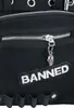 Banned Alternative Handtasche Damen Studds schwarz Standard Produktbild-Vorschau 4
