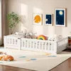 Postel s rámem 90x200 cm, Montessori postel s roštím a Náhled obrázku produktu 1