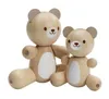 PlanToys orso e orsetto in legno Anteprima dell’immagine prodotto 1